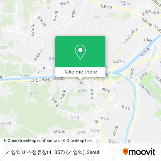 계양역 버스정류장(41357) (계양역) map