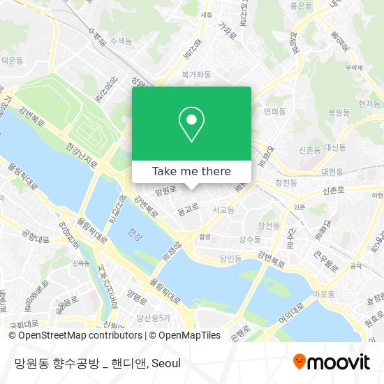 망원동 향수공방 _ 핸디앤 map