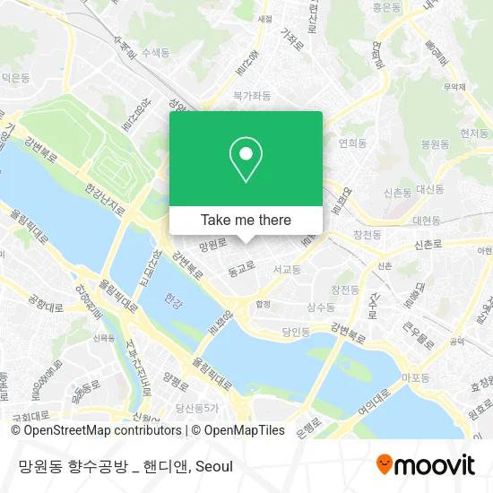 망원동 향수공방 _ 핸디앤 map