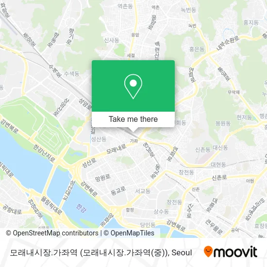 모래내시장.가좌역 (모래내시장.가좌역(중)) map