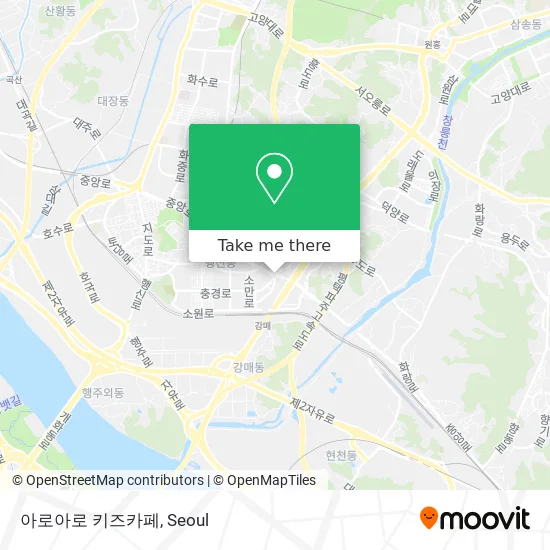 아로아로 키즈카페 map