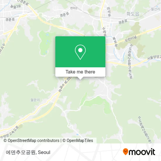 에덴추모공원 map