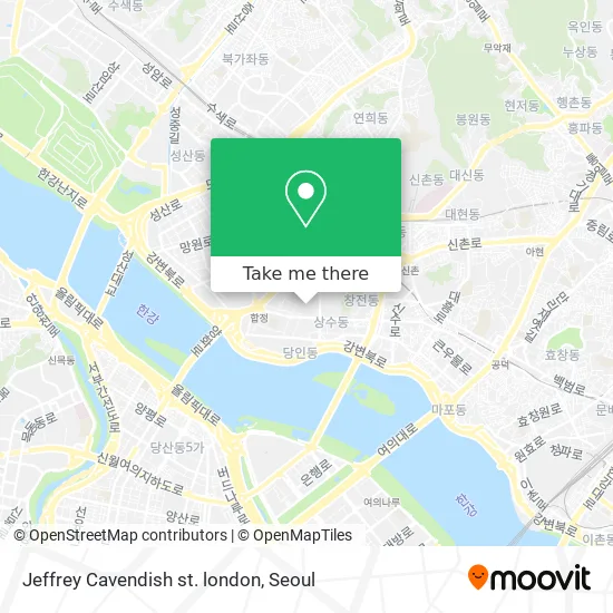 Jeffrey Cavendish st. london map
