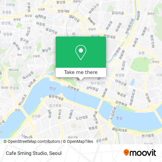 Cafe Sming Studio map