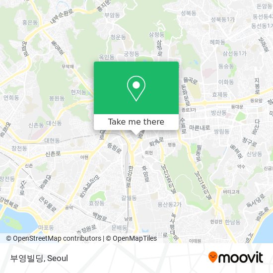 부영빌딩 map