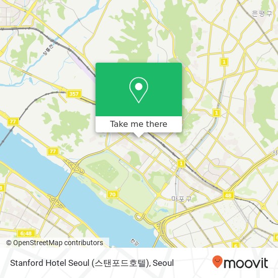 Stanford Hotel Seoul (스탠포드호텔) map