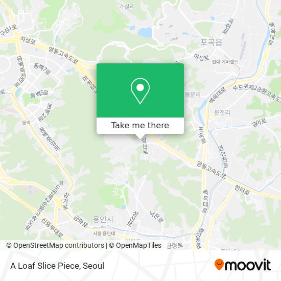 A Loaf Slice Piece map