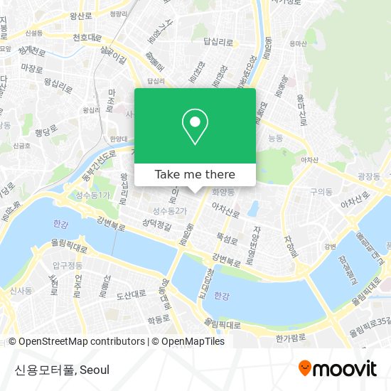 신용모터풀 map