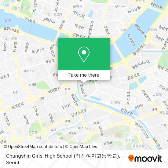 Chungshin Girls' High School (정신여자고등학교) map