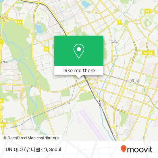 UNIQLO (유니클로) map