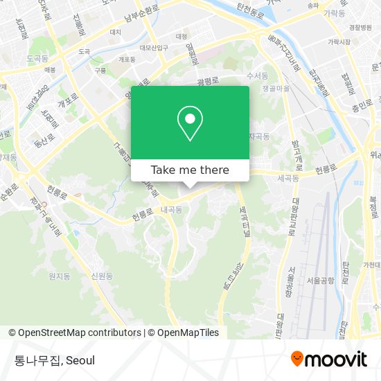 통나무집 map