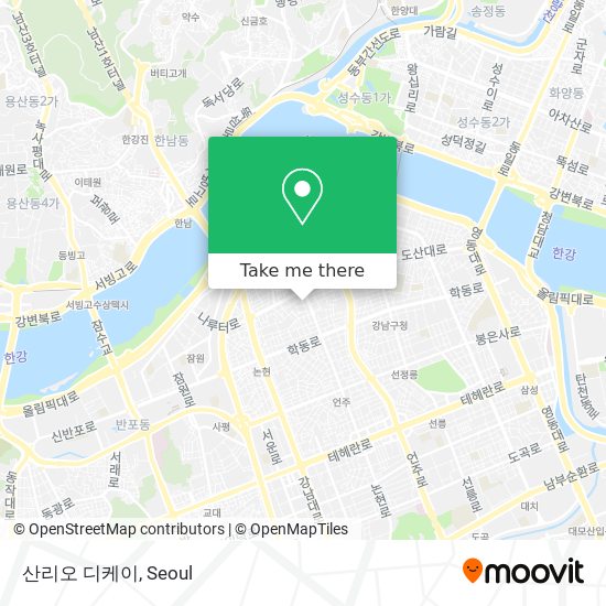 산리오 디케이 map