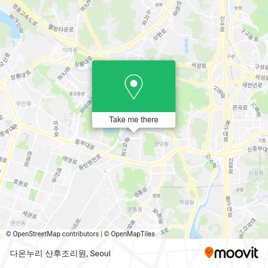 다온누리 산후조리원 map