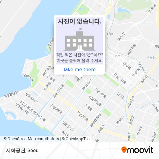 시화공단 map
