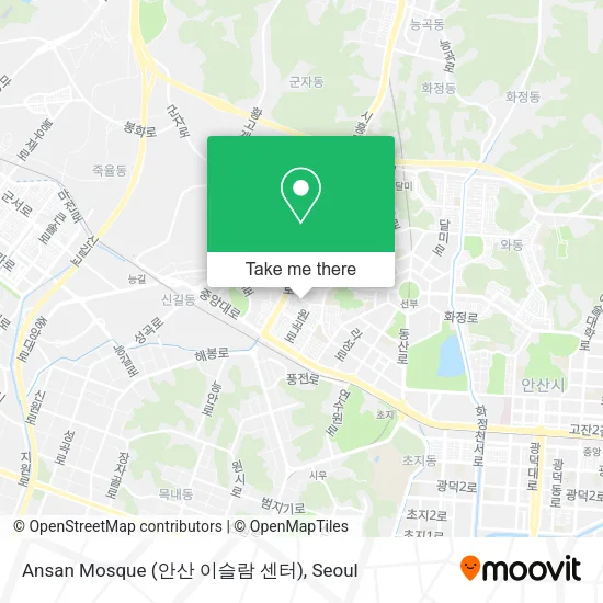 Ansan Mosque (안산 이슬람 센터) map