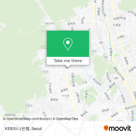 KEB하나은행 map