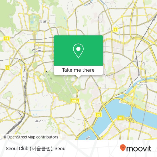 Seoul Club (서울클럽) map