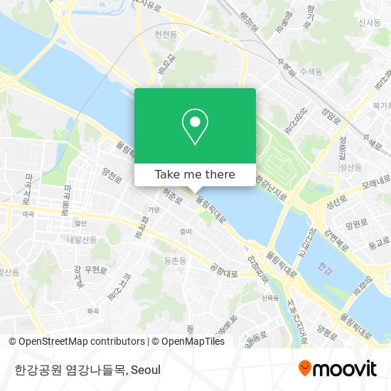 한강공원 염강나들목 map