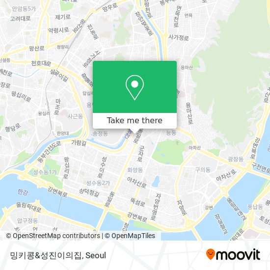 밍키콩&성진이의집 map