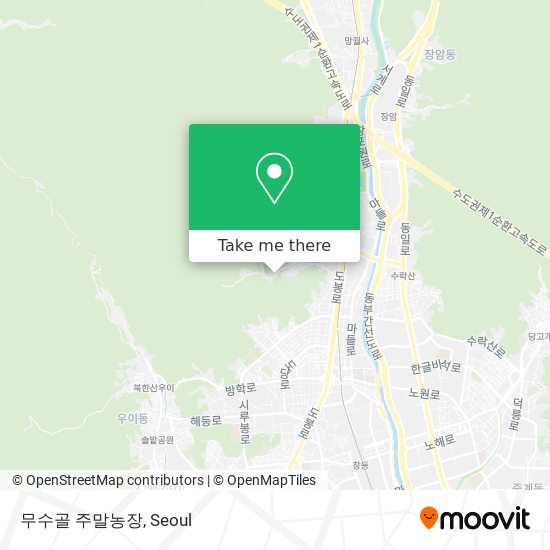 무수골 주말농장 map