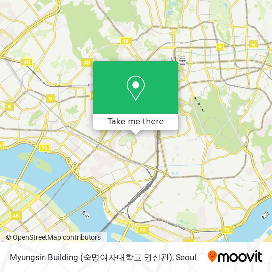 Myungsin Building (숙명여자대학교 명신관) map