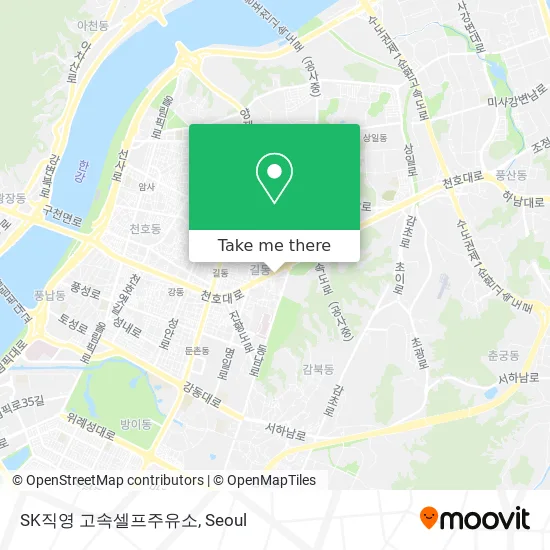 SK직영 고속셀프주유소 map