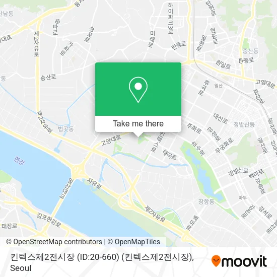 킨텍스제2전시장 (ID:20-660) (킨텍스제2전시장) map