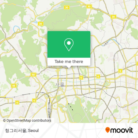 헝그리서울 map