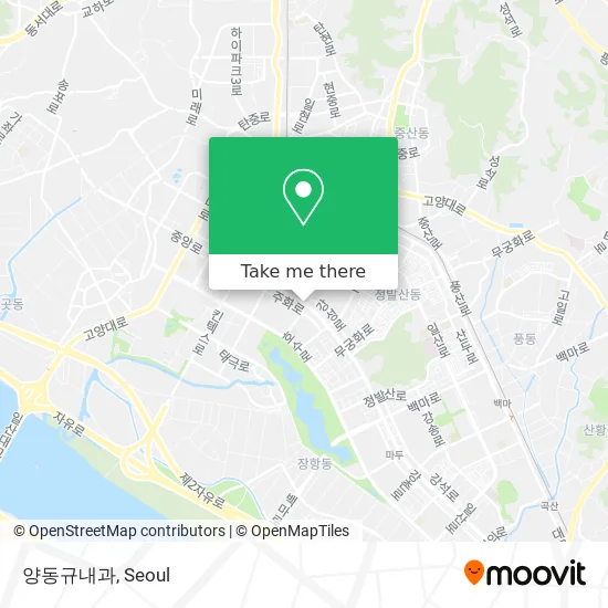 양동규내과 map