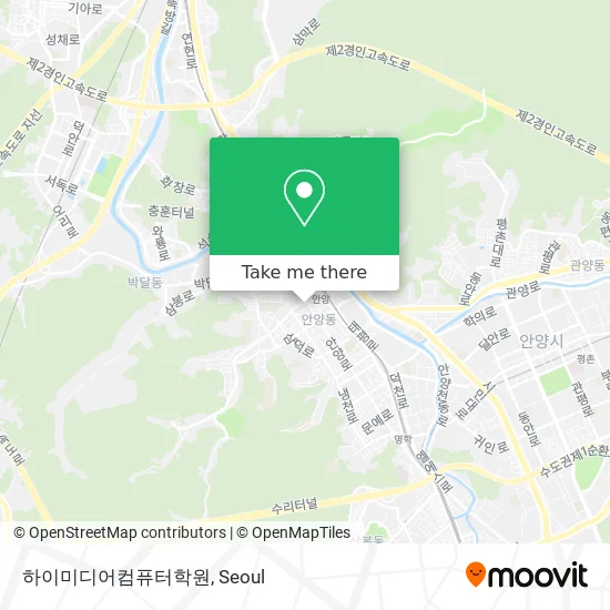 하이미디어컴퓨터학원 map