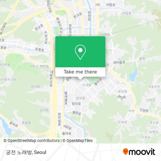 궁전 노래방 map