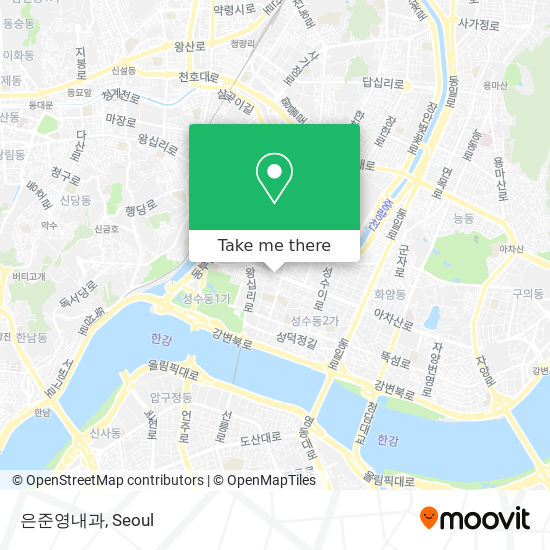 은준영내과 map