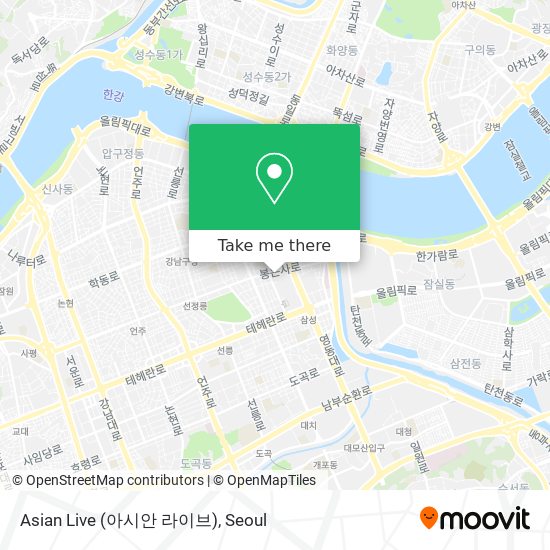 Asian Live (아시안 라이브) map