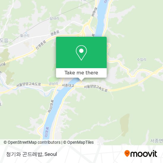 청기와 곤드레밥 map