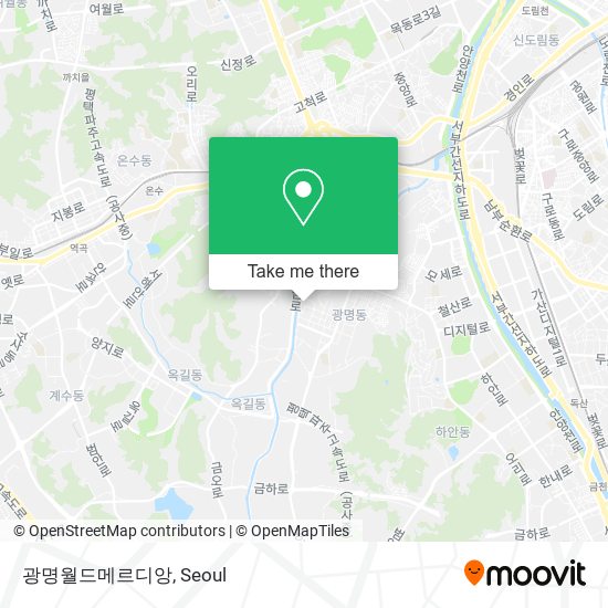 광명월드메르디앙 map
