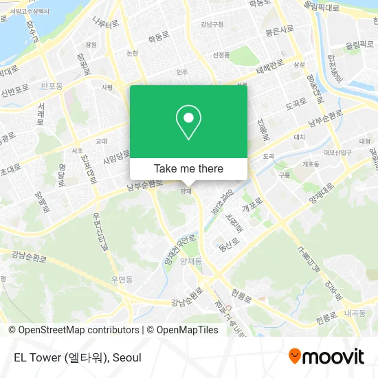 EL Tower (엘타워) map