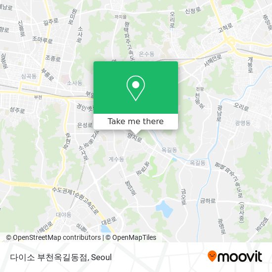 다이소 부천옥길동점 map
