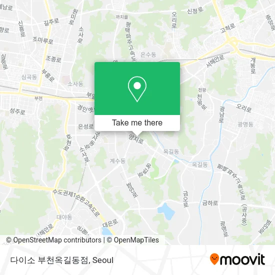 다이소 부천옥길동점 map
