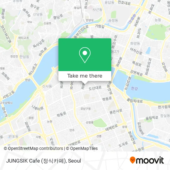 JUNGSIK Cafe (정식카페) map