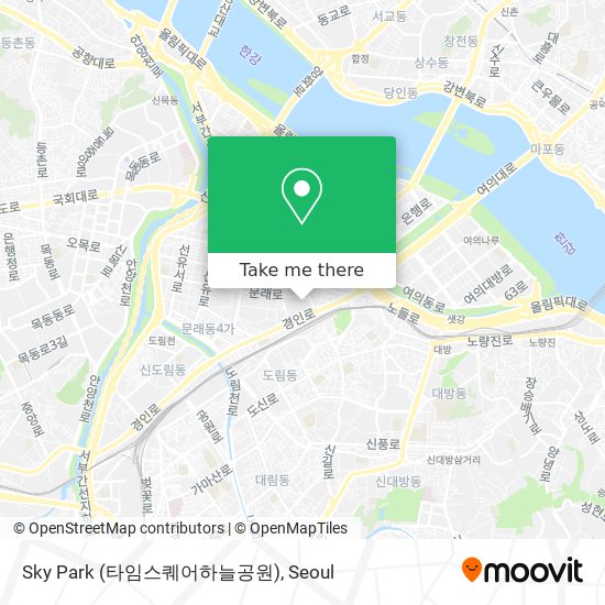 Sky Park (타임스퀘어하늘공원) map