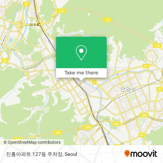 진흥아파트 127동 주차장 map