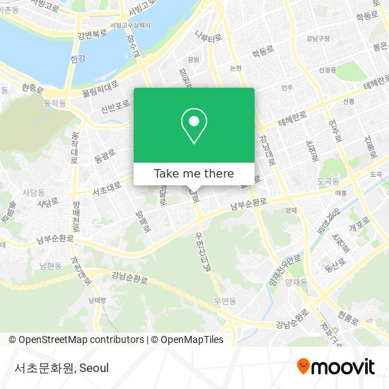 서초문화원 map