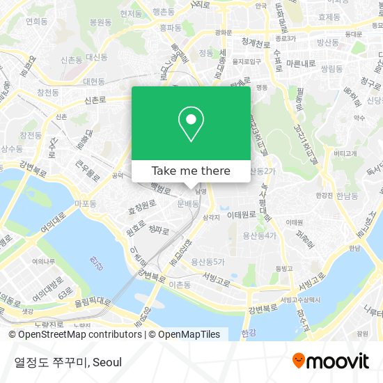 열정도 쭈꾸미 map