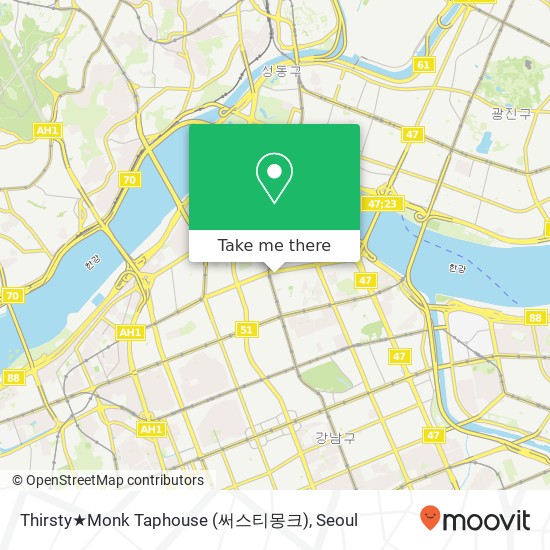 Thirsty★Monk Taphouse (써스티몽크) map