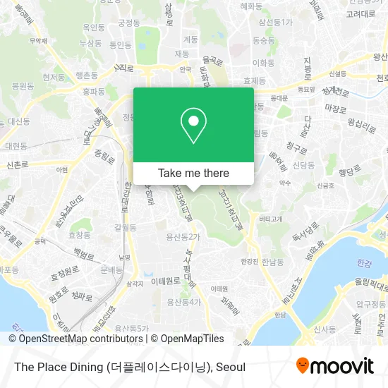 The Place Dining (더플레이스다이닝) map