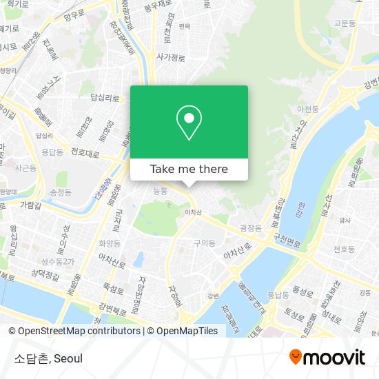 소담촌 map