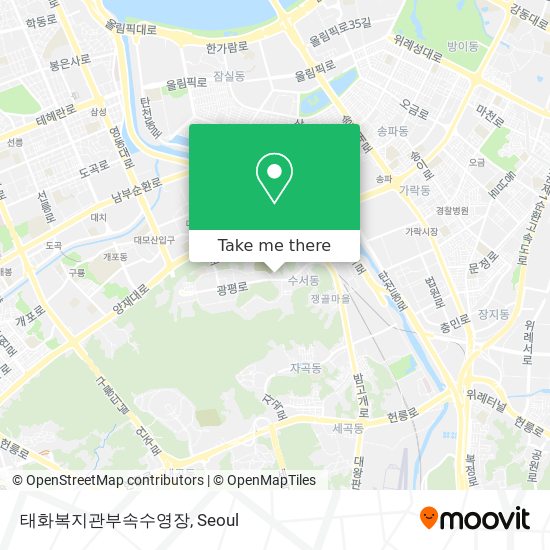 태화복지관부속수영장 map