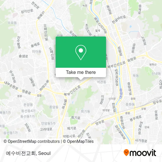 예수비전교회 map