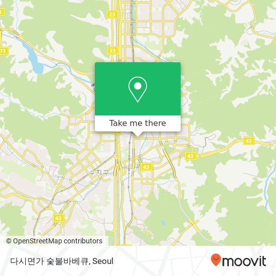 다시면가 숯불바베큐 map