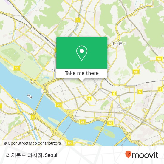 리치몬드 과자점 map